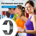 Smart Watch Metal Inlaid Diamond Strap