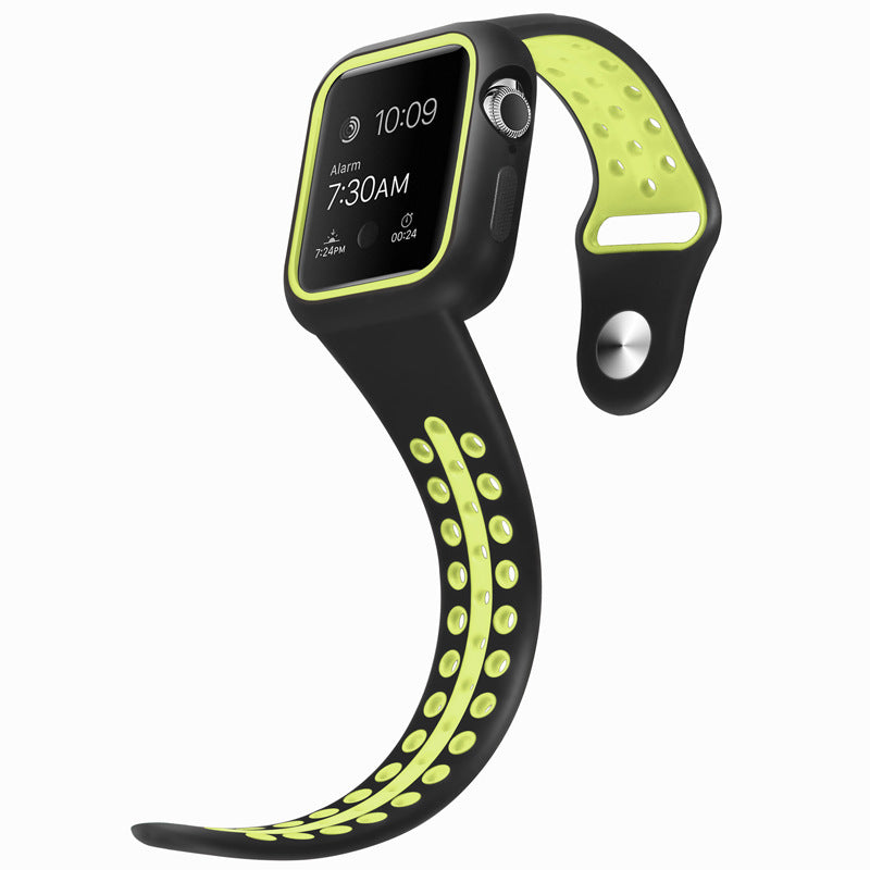 Silicone Hole Universal Silicone Strap Smart Watch Strap