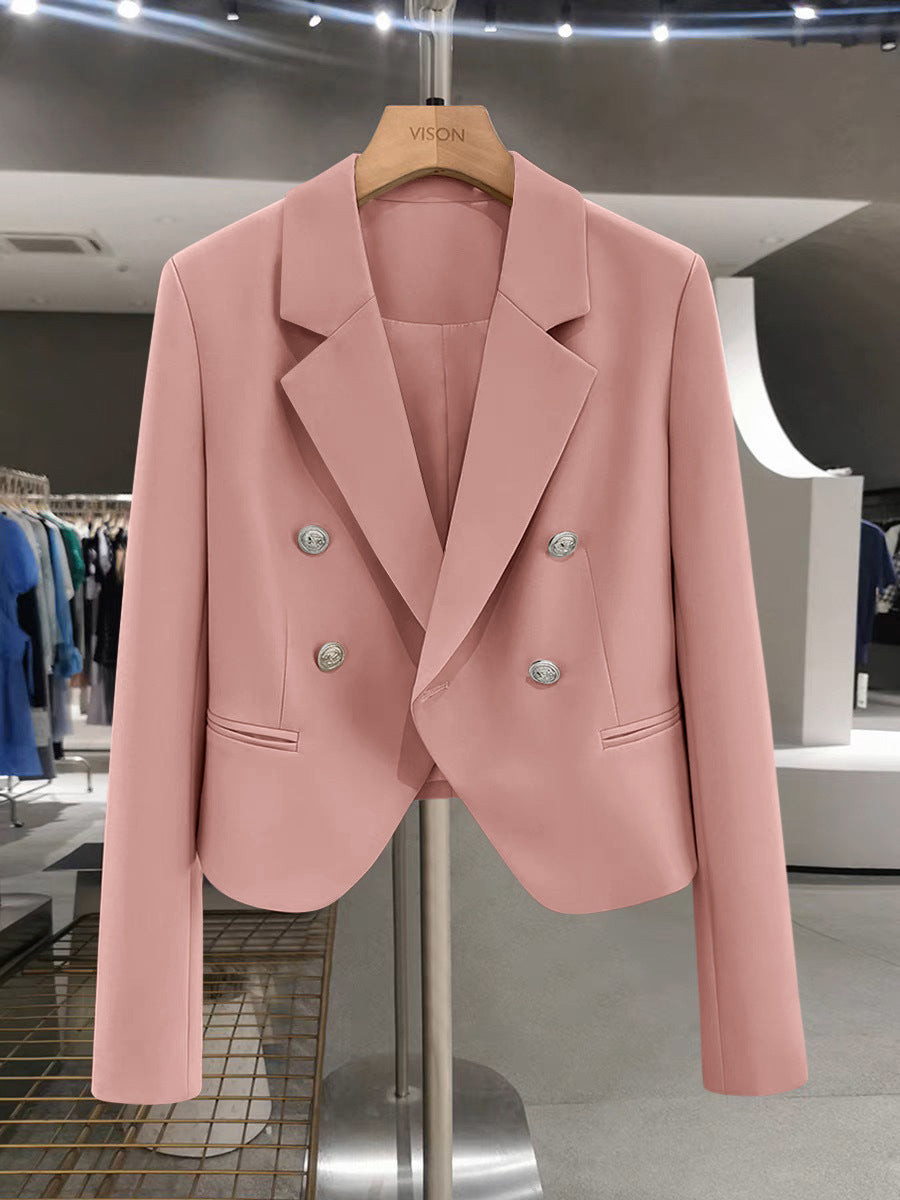French Style Short Suit Coat Female Young