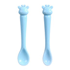 Silicone soft fork spoon