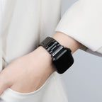 Suitable For Applewatch8 Watch Strap Metal 38 41 44 45mm Ceramic Wrist Strap