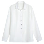 Texture Loose Long Sleeve Lazy Sense All-matching Shirt