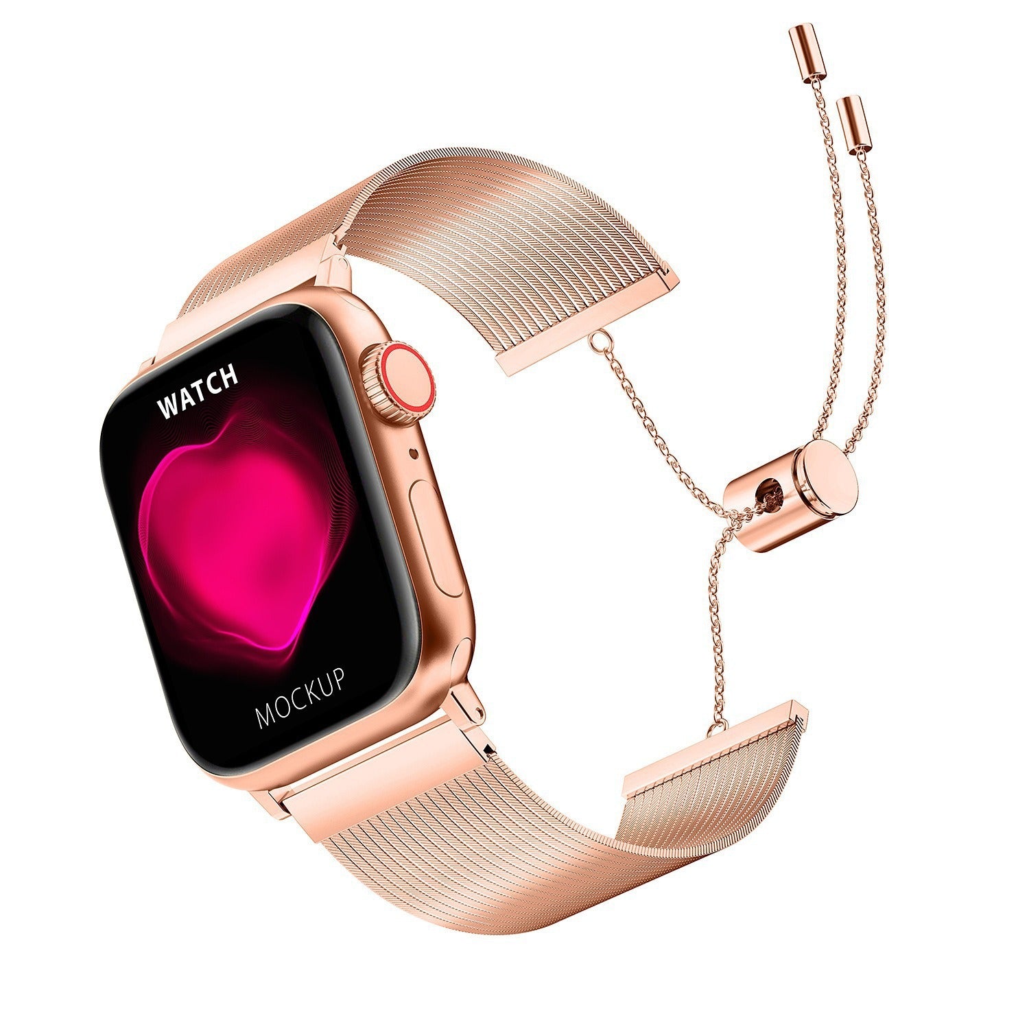 Suitable For IwatchS9 Tassel Metal Chain Strap Stainless Steel Wristband