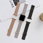 Metal Wheat Ear V-buckle Straight Strap